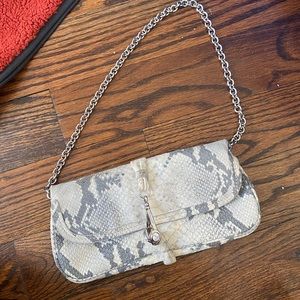 Henri Bendel Snakeskin purse -Y2K vibes